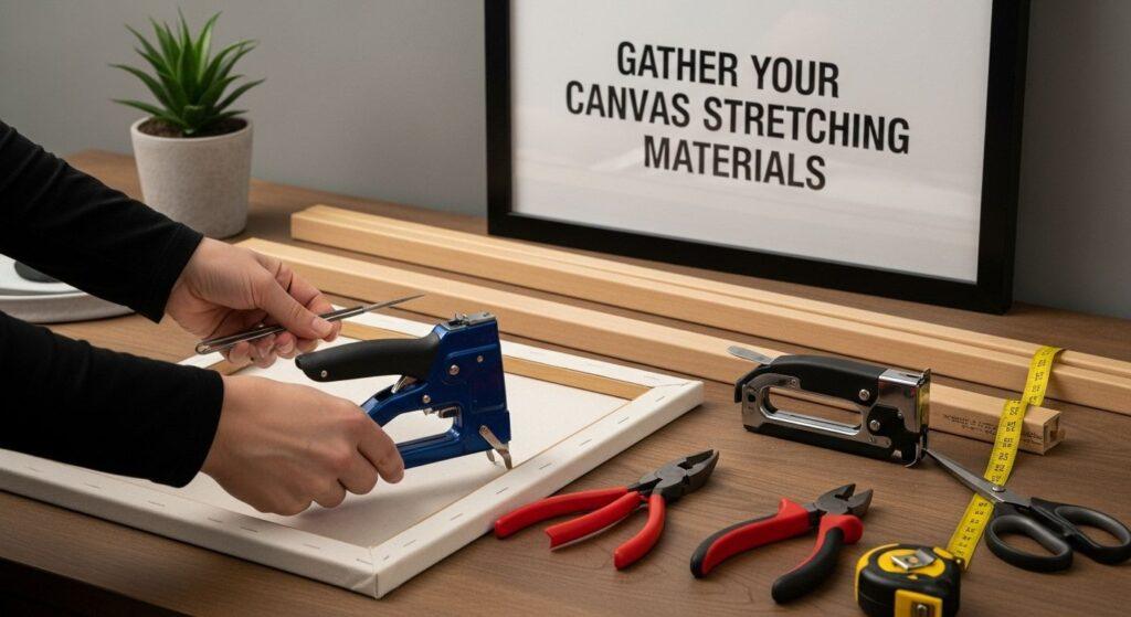 canvas stretching tools