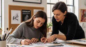 stippling art technique