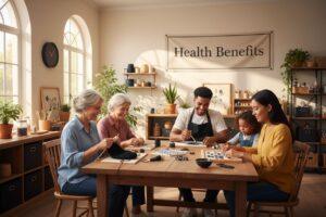 health benefits crafting