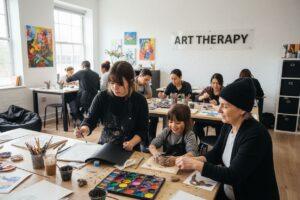 art therapy real session