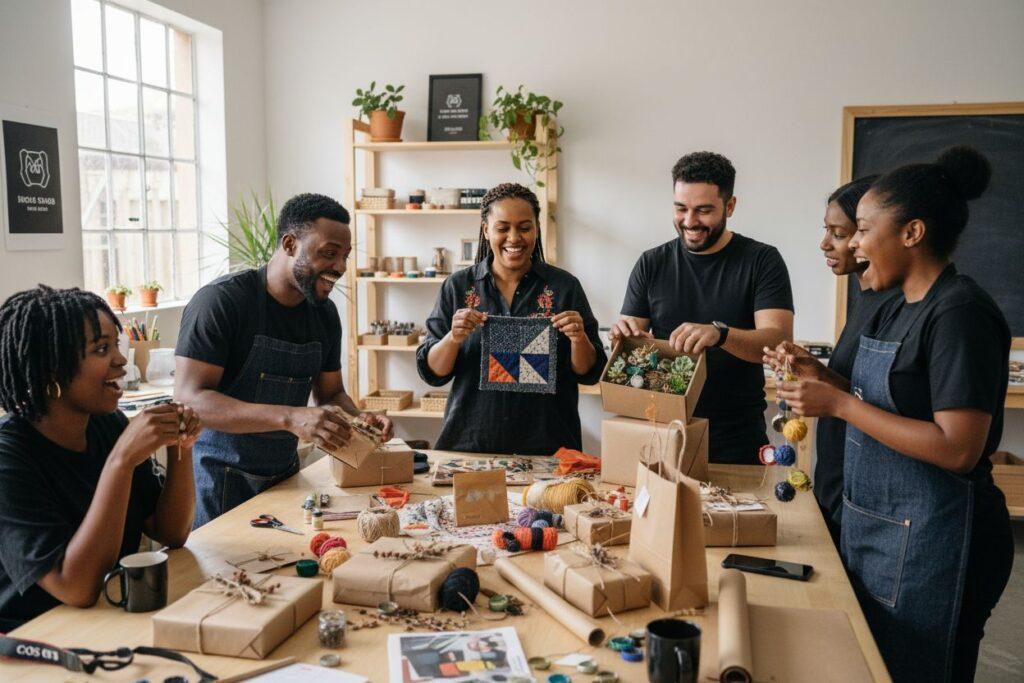 creative gifts, South African crafters, handmade exchange