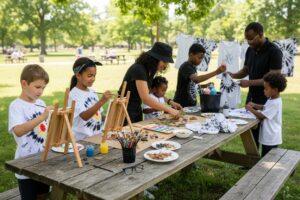 summer art projects, creative crafters