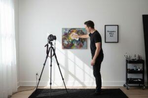 art photography setup