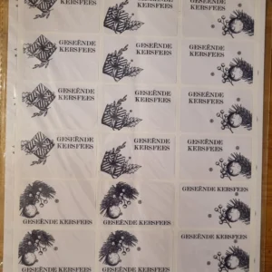 Christmas Stickers option 4