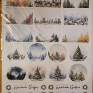 Christmas Stickers option 5