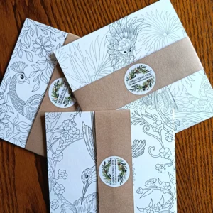 Relax & Color Anywhere – Travel-Size Coloring Pages (12-Page Pack)