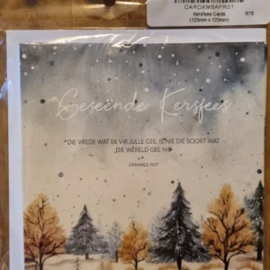 Gesëende Kersfees Kaartjies opsie 2