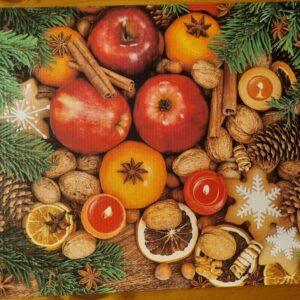 PVC Placemats: Festive Fruit