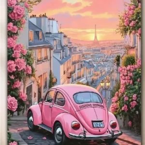 Diamond Dotting: Pink Paris