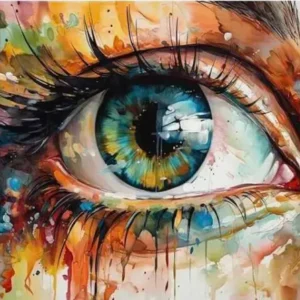 Paint by Numbers: Kaleidoscope Gaze