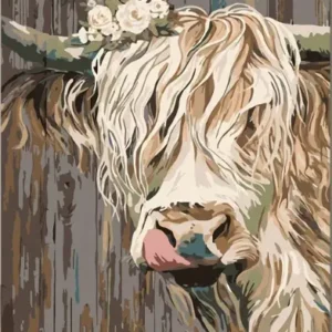 Paint by Numbers: Rustic Highland Beauty