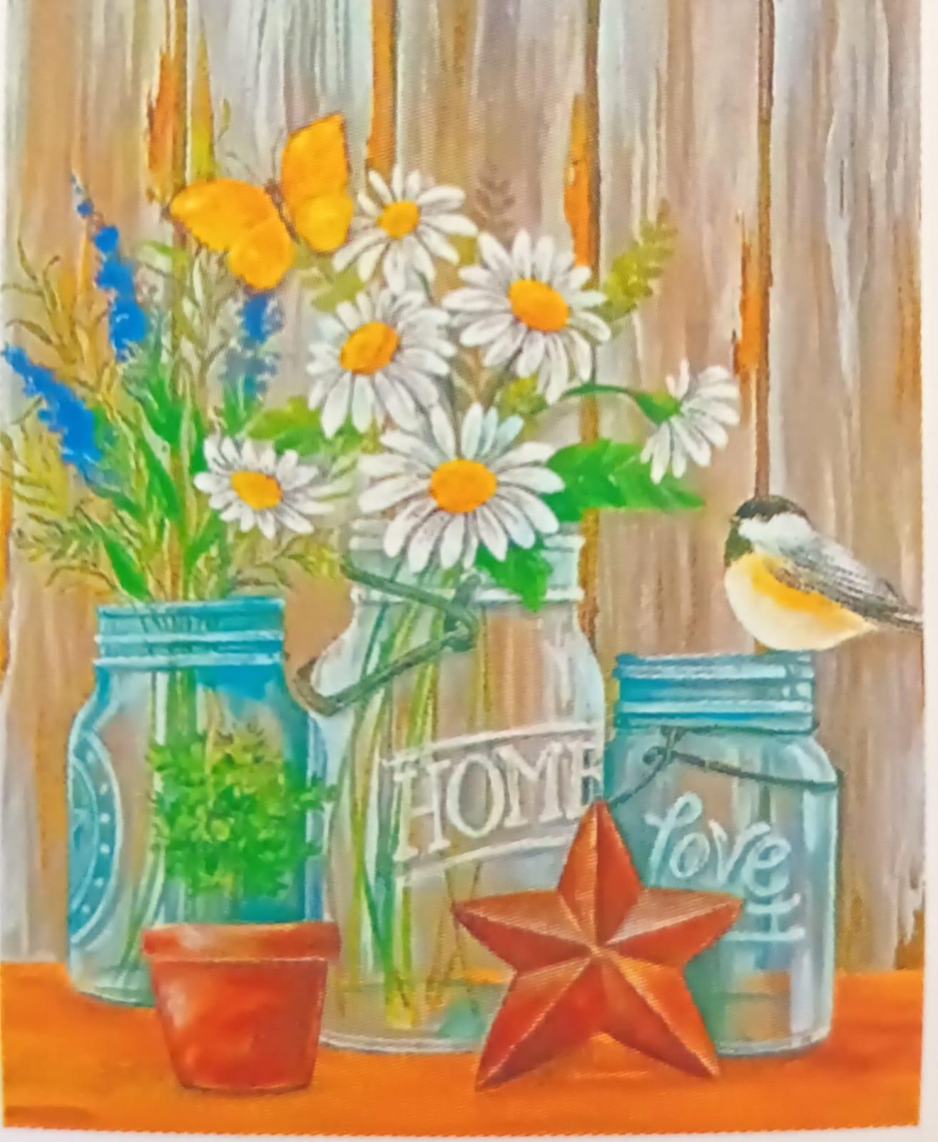 Paint by Numbers: Farmhouse Daisies