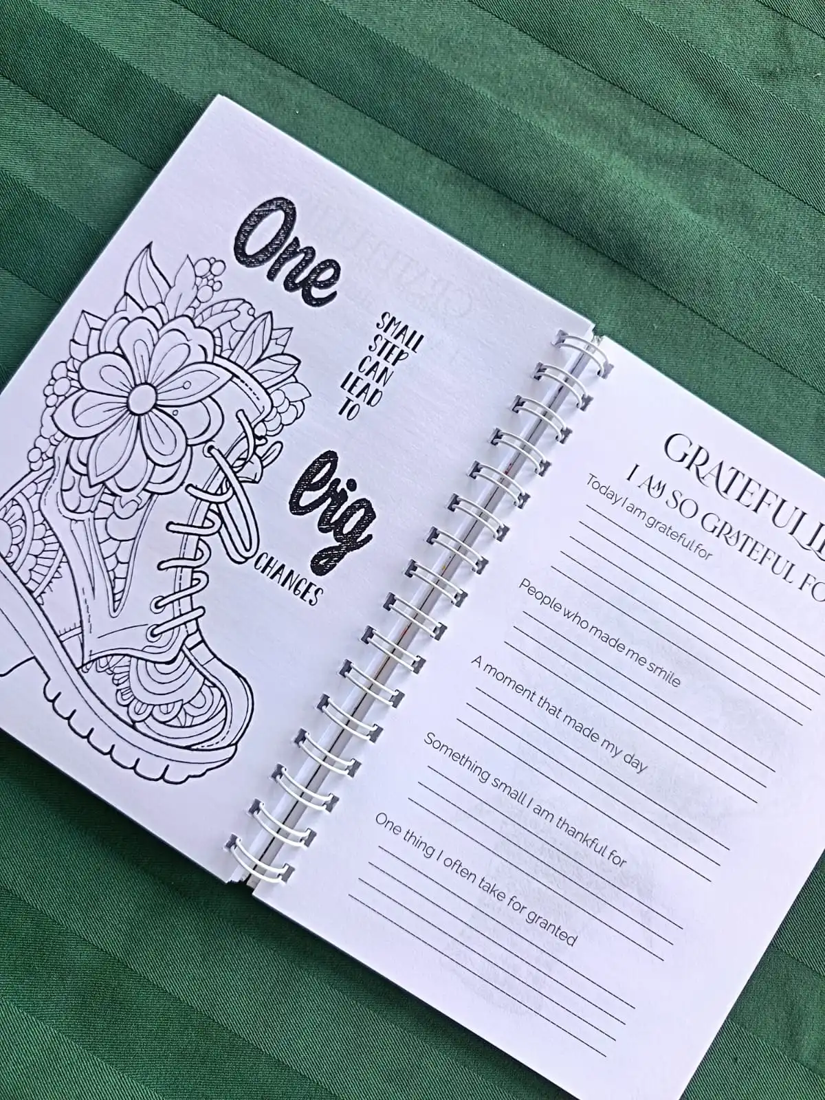 Personalised Gratitude Journal A5 – Mindfulness & Self-Care - Image 2