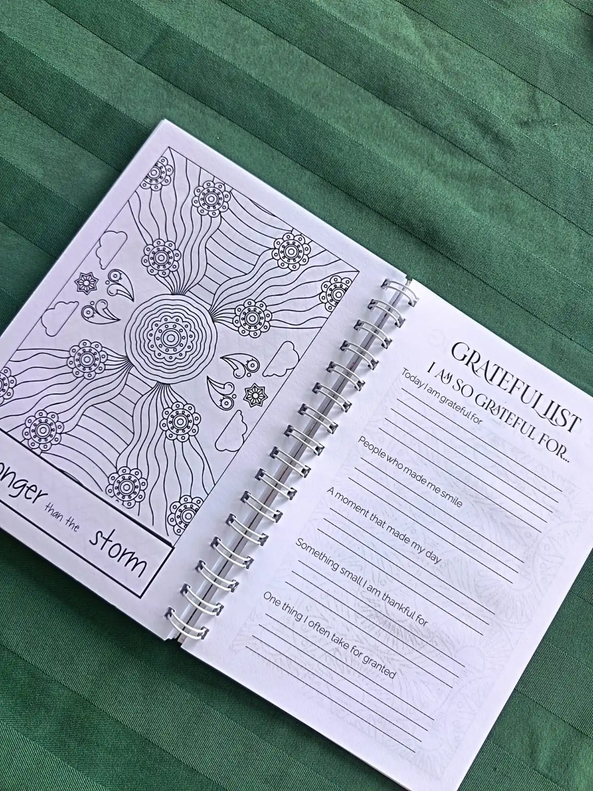 Personalised Gratitude Journal A5 – Mindfulness & Self-Care - Image 3