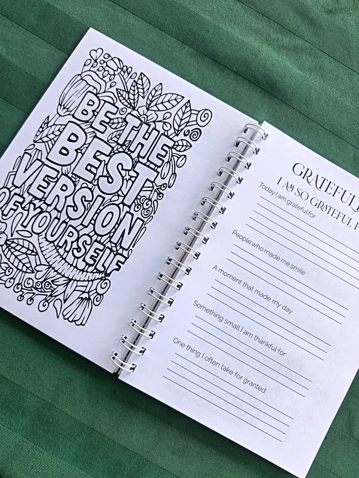 Personalised Gratitude Journal A5 – Mindfulness & Self-Care - Image 5