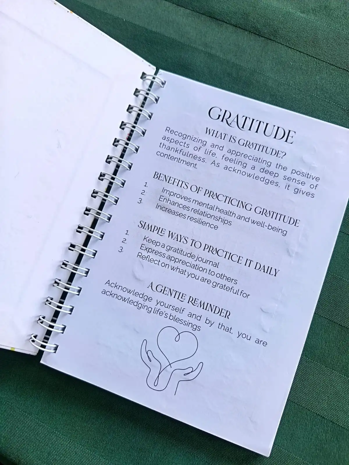 Personalised Gratitude Journal A5 – Mindfulness & Self-Care - Image 6
